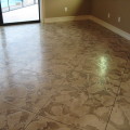applying epoxy on floors